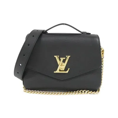 Pre-owned Louis Vuitton Black Leather Shoulder Bag ()