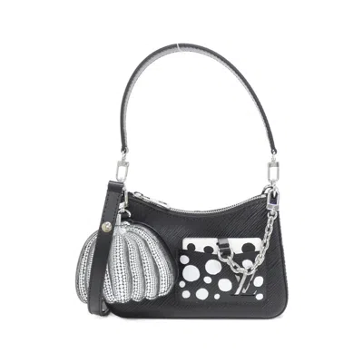 Pre-owned Louis Vuitton Black Leather Shoulder Bag ()