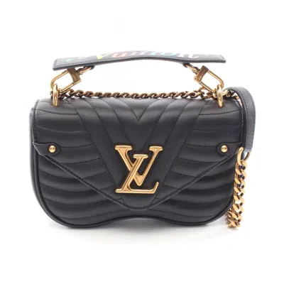 Pre-owned Louis Vuitton Black Leather Shoulder Bag ()