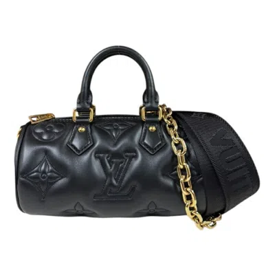 Pre-owned Louis Vuitton Black Leather Shoulder Bag ()