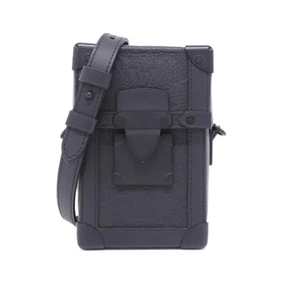 Pre-owned Louis Vuitton Black Leather Shoulder Bag ()