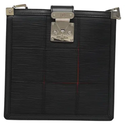 Pre-owned Louis Vuitton Black Leather Shoulder Bag ()