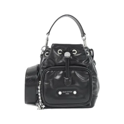 Pre-owned Louis Vuitton Black Leather Shoulder Bag ()