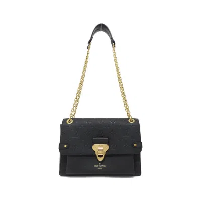 Pre-owned Louis Vuitton Black Leather Shoulder Bag ()