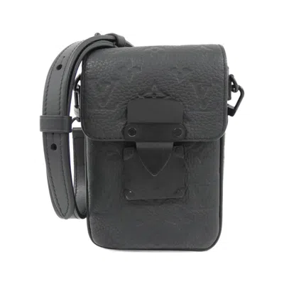 Pre-owned Louis Vuitton Black Leather Shoulder Bag ()