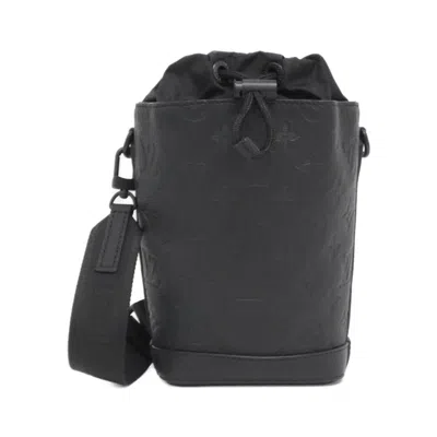 Pre-owned Louis Vuitton Black Leather Shoulder Bag ()