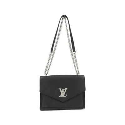 Pre-owned Louis Vuitton Black Leather Shoulder Bag ()