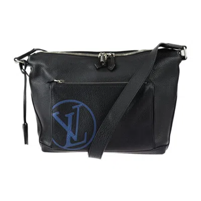 Pre-owned Louis Vuitton Black Leather Shoulder Bag ()