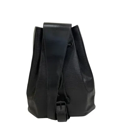 Pre-owned Louis Vuitton Black Leather Shoulder Bag ()