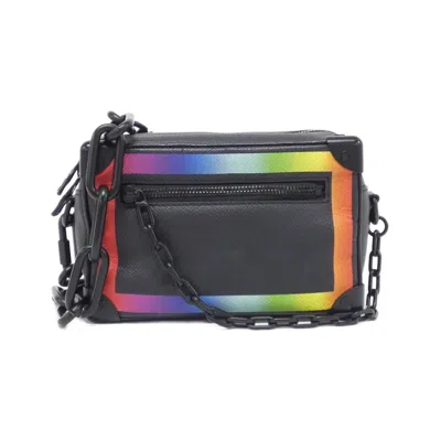 Pre-owned Louis Vuitton Black Leather Shoulder Bag ()