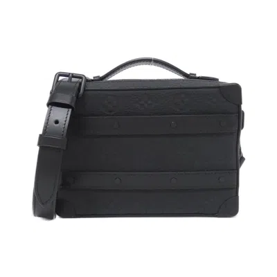 Pre-owned Louis Vuitton Black Leather Shoulder Bag ()
