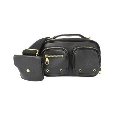 Pre-owned Louis Vuitton Black Leather Shoulder Bag ()