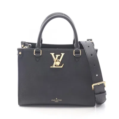 Pre-owned Louis Vuitton Black Leather Shoulder Bag ()