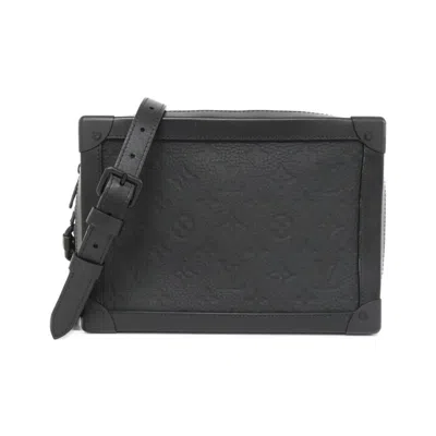Pre-owned Louis Vuitton Black Leather Shoulder Bag ()