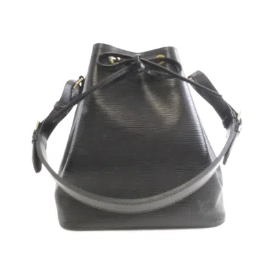 Pre-owned Louis Vuitton Black Leather Shoulder Bag ()