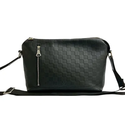 Pre-owned Louis Vuitton Black Leather Shoulder Bag ()
