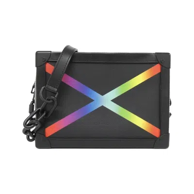 Pre-owned Louis Vuitton Black Leather Shoulder Bag ()