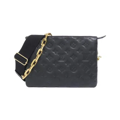 Pre-owned Louis Vuitton Black Leather Shoulder Bag ()