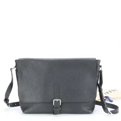 Pre-owned Louis Vuitton Black Leather Shoulder Bag Tote Bag ()