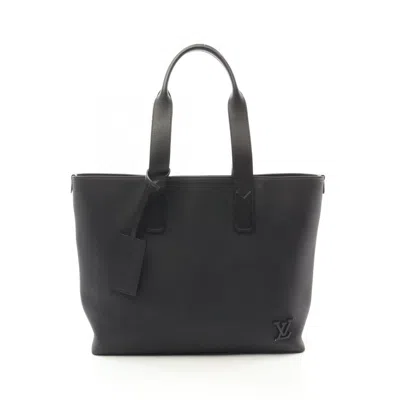 Pre-owned Louis Vuitton Black Leather Tote Bag ()