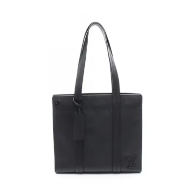 Pre-owned Louis Vuitton Black Leather Tote Bag ()