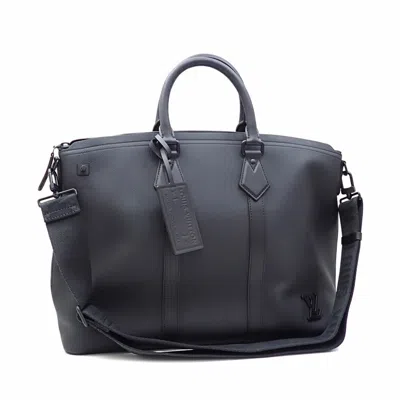 Pre-owned Louis Vuitton Black Leather Tote Bag ()