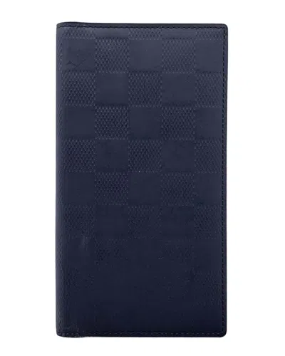 Pre-owned Louis Vuitton Black Leather Wallet (authentic Pre-loved)