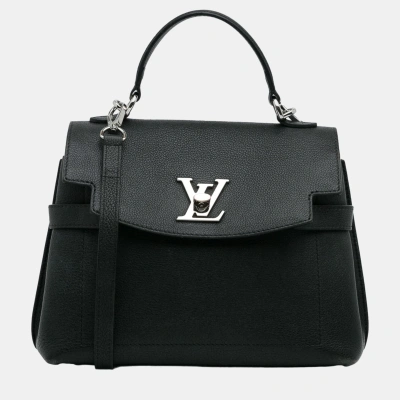 Pre-owned Louis Vuitton Black Lockme Ever Bb
