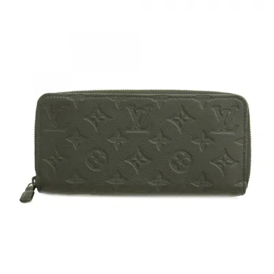 Pre-owned Louis Vuitton Black Long Wallet (bi-fold) ()