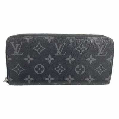 Pre-owned Louis Vuitton Black Long Wallet (bi-fold) ()