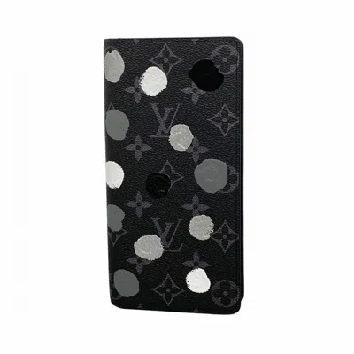 Pre-owned Louis Vuitton Black Long Wallet (bi-fold) ()