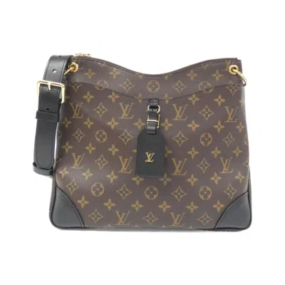 Pre-owned Louis Vuitton Black Marron Monogram Monogram Shoulder Bag ()