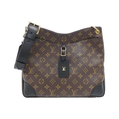 Pre-owned Louis Vuitton Black Marron Monogram Monogram Shoulder Bag ()