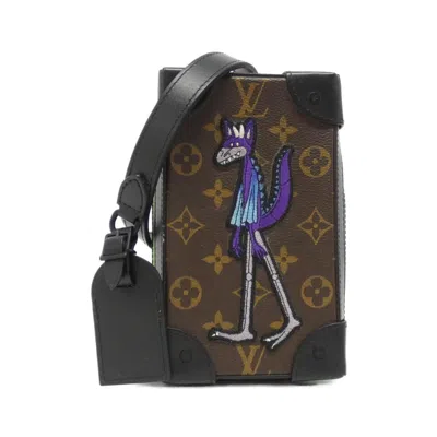 Pre-owned Louis Vuitton Black Marron Monogram Monogram Shoulder Bag ()