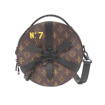 Pre-owned Louis Vuitton Black Marron Monogram Monogram Shoulder Bag ()