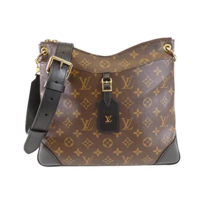 Pre-owned Louis Vuitton Black Marron Monogram Monogram Shoulder Bag ()