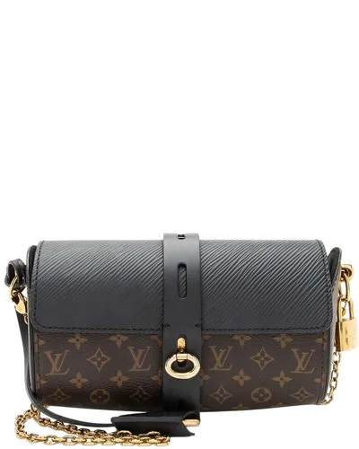 Louis Vuitton Black Monogram Canvas & Epi Leather Glasses Case Bag