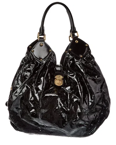 Pre-owned Louis Vuitton Black Monogram Canvas Surya (authentic Pre-loved)