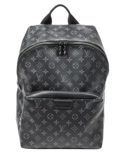 Pre-owned Louis Vuitton Black Monogram Eclipse Apollo Backpack (authentic Pre-loved)