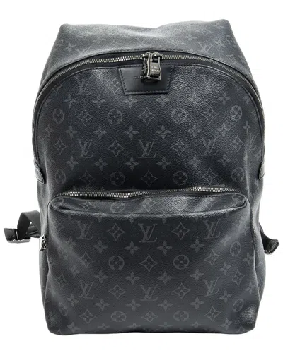 Pre-owned Louis Vuitton Black Monogram Eclipse Apollo Backpack (authentic Pre-loved)