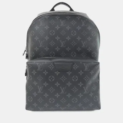 Pre-owned Louis Vuitton Black Monogram Eclipse Backpack