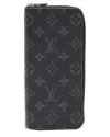 Louis Vuitton Black Monogram Eclipse Canvas Vertical Zippy Wallet (authentic  Pre-loved)