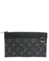 Louis Vuitton Black Monogram Eclipse Clutch