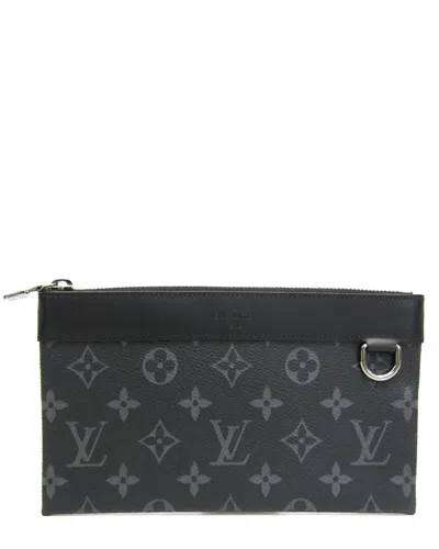 Louis Vuitton Black Monogram Eclipse Clutch