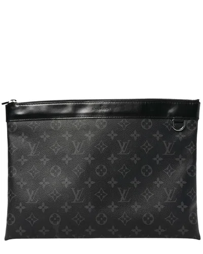 Pre-owned Louis Vuitton Discovery Canvas Pochette