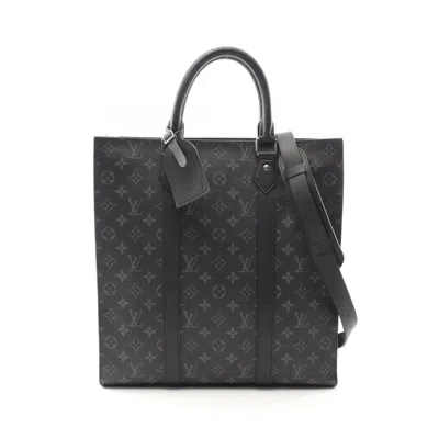 Pre-owned Louis Vuitton Black Monogram Eclipse Coated Canvas Tote Bag ()