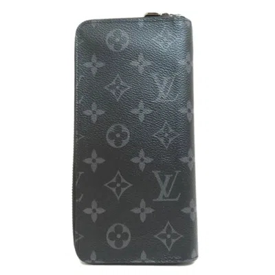 Pre-owned Louis Vuitton Black Monogram Eclipse Coin Purse/coin Case ()