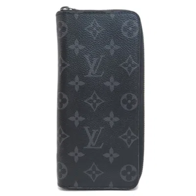 Pre-owned Louis Vuitton Black Monogram Eclipse Coin Purse/coin Case ()