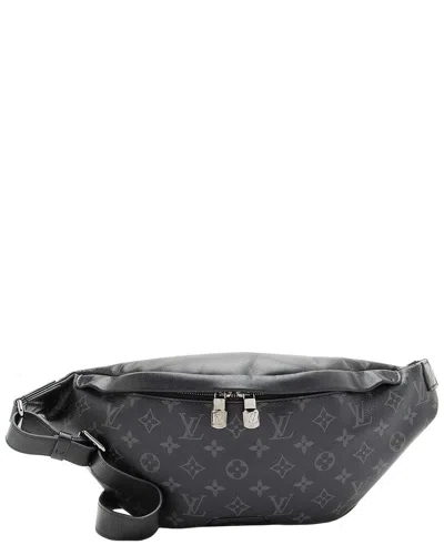 Louis Vuitton Black Monogram Eclipse Discovery Mm Bum (authentic Pre-loved)