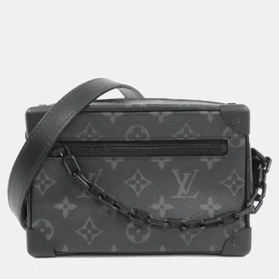 Pre-owned Louis Vuitton Black Monogram Eclipse Mini Soft Trunk Shoulder Bag